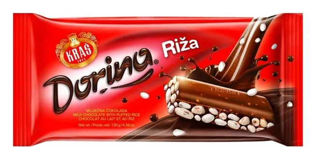 Dorina Milchcholade mit Reis 130g