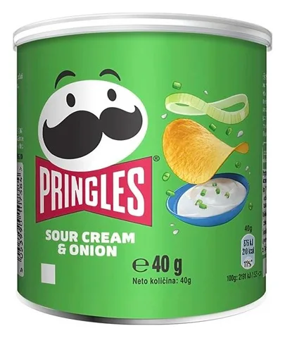 Pringles Sour Cream & Onion 40g