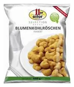 Elfer Bluhmenkohlröschen paniert 1kg