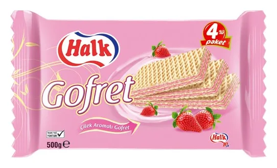 Halk Gofret Cilek 500g