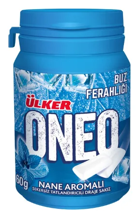 Oneo Kaugummi Peppermint Bottle 50g