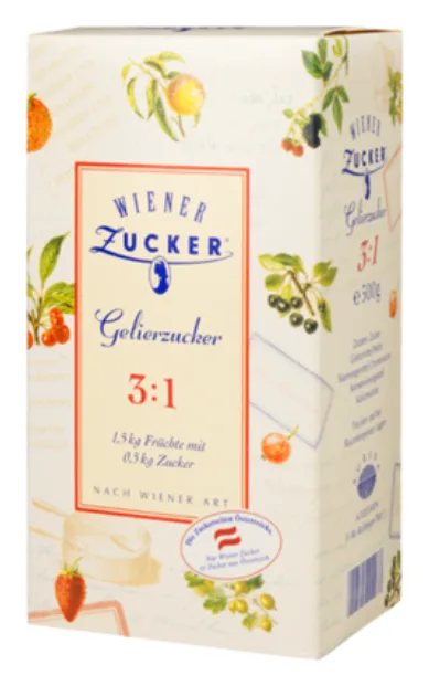 Wiener Zucker Gelierzucker 3:1 500g
