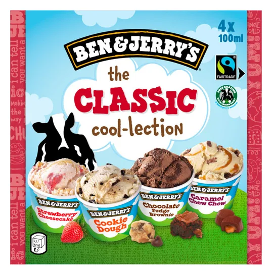 Ben&Jerry Cool-lection Classic 4x100ml