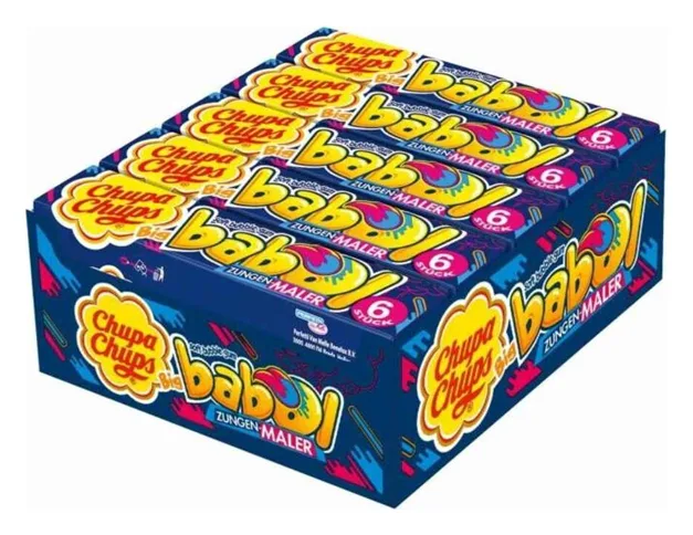 Chupa Chups Big Babol Zungen Maler 27,6g