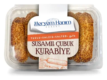 Meryem Hanim Bakery Susamli Cubuk Kurabiye 300g