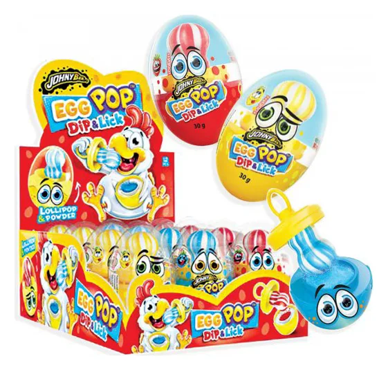 Johny Bee Egg Pop Dip&Lick 30g