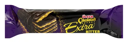 Ülker Cikolatali Gofret Extra Bitter 45g