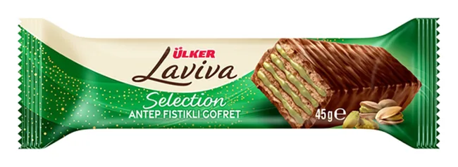 Ülker Laviva Pistazienwaffeln 45g