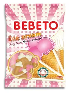 Bebeto Fruchtgummi Ice Cream 80g