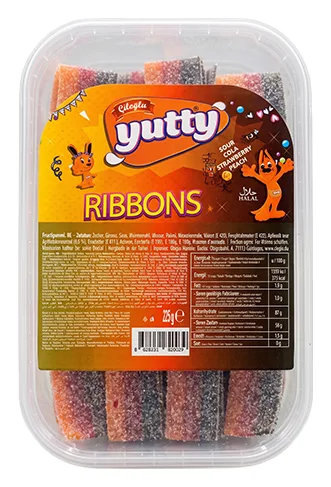 Ciloglu Yutty Ribbons Cola&Erdbeere&Pfirsich 225g