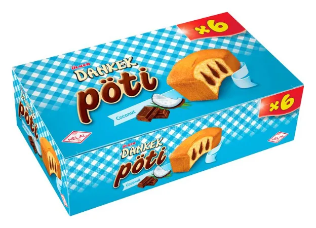 Ülker Dankek Hindistan Cevizli 6x35g