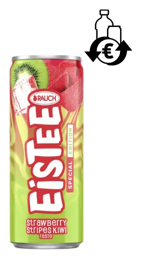 Rauch Eistee Erdbeer Kiwi 330ml