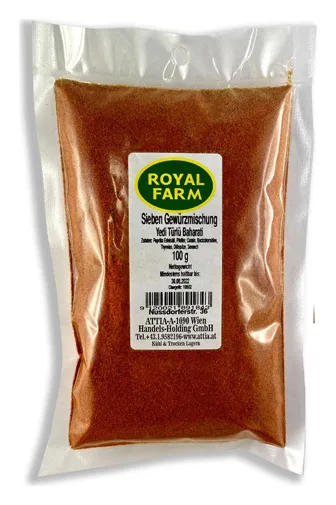 Sieben Gewürzmischung Royal Farm 100g