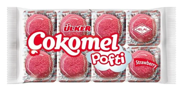 Ülker Cokomel Pofti Erdbeere 144g