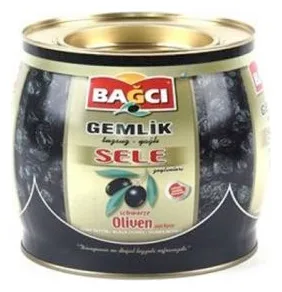 Bagci Yagli Sele Schwarz Oliven 1500g