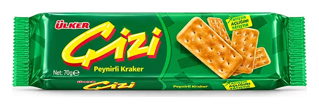 Ülker Cizi Peynirli Kraker 70g