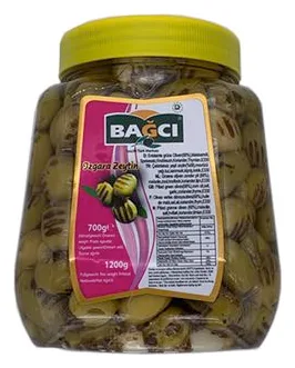 Bagci Grüne Oliven Gegrillte 700g