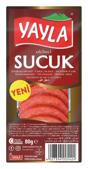 Yayla Sucuk in Scheiben 80g