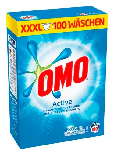 Omo Waschpulver Active 100WG 6,5kg