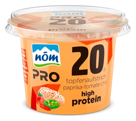 Nöm Pro20 Topfenaufstrich Paprika-Tomaten-Chili 250g