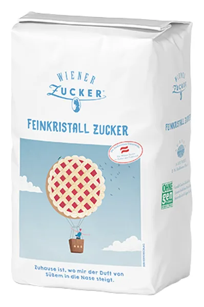 Wiener Zucker Feinkristall Zucker 1kg