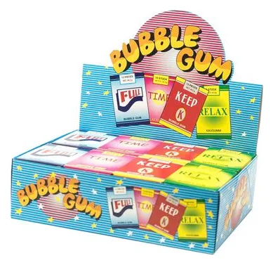 Kaugummi-Sticks Bubble Gum Mix 44,2g