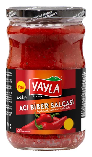 Yayla Aci Biber Salçasi / Paprikamark scharf 700g