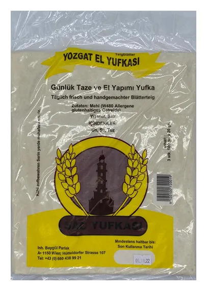 Yozgat El Yufkasi 500g