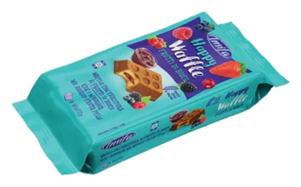 Insifa Happy Waffel gefüllt mit Shurup-Beeren 270g