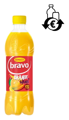 Rauch Bravo Orange&Mango 0,5L