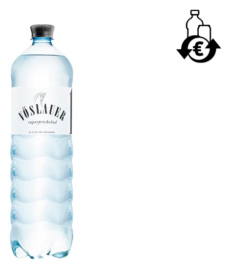 Vöslauer Mineralwasser Süper Prickelnd 1,5L
