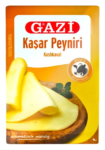Gazi Kashkaval Scheiben 125g