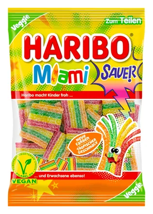 Haribo Miami Sauer 175g