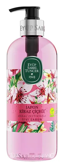 EST Japon Kiraz Cicegi Seife Natürliches Olivenöl 500ml