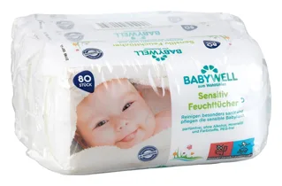 Babywell Sensitive Feuchttücher 4x80pcs