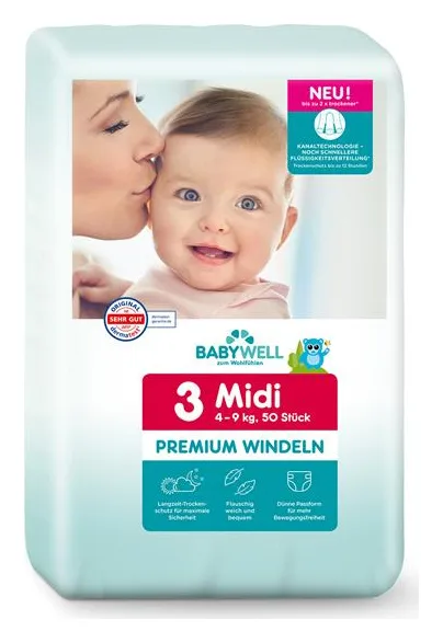 Babywell Premium Windeln Gr.3