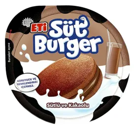 Eti Süt Burger mit Milch und Kakao 35g