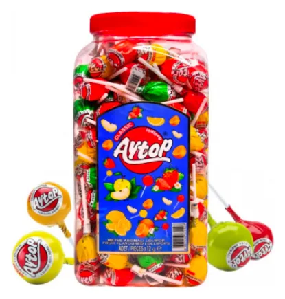 Aytop Fans Dil Boya Lolipop 14gx100pcs