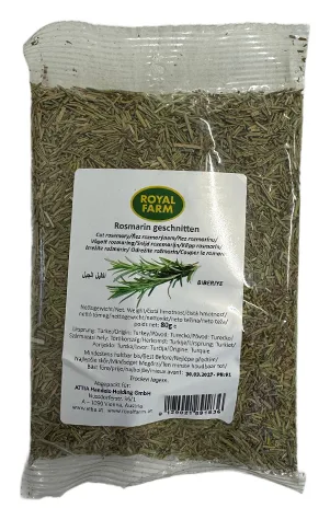 Rosmarin geschnitten Royal Farm 80g