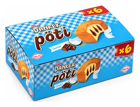 Dankek Pöti Kek Coconut 6er Pack