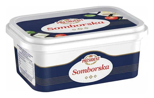 President Somborska Weichkäse in Salzlake 250g