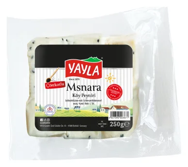 Yayla Msnara Köy Peyniri Cörekotlu 250g