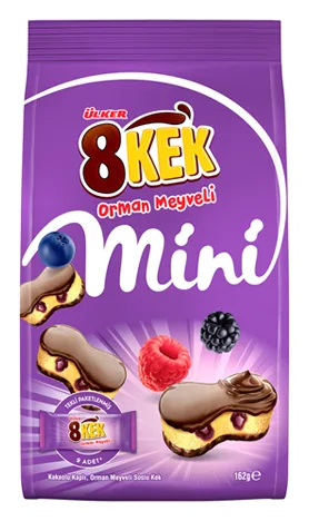 Ülker 8Kek Mini mit Waldfrüchten 162g