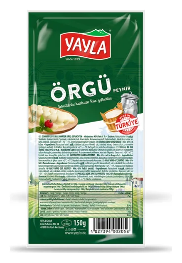 Yayla Örgü Peyniri 150g