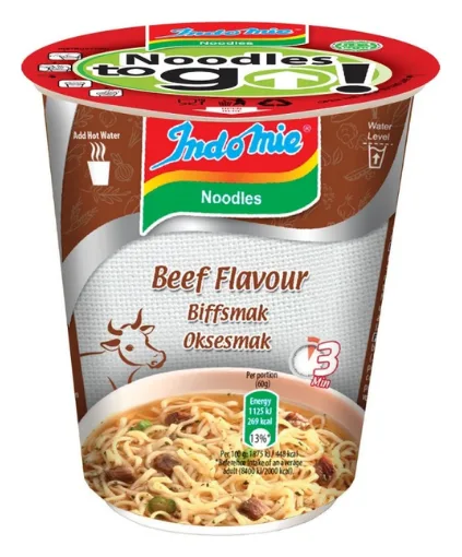 Indomie Noodle Cup Beef 60g