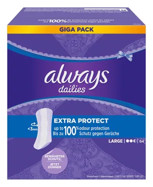 Always Daily Protect L Long 64pcs