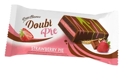 Rosso Bianco Doubi Pie Erdbeere 40g