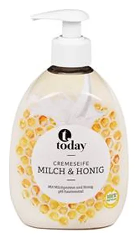 Today Cremeseife Milch&Honig 500ml