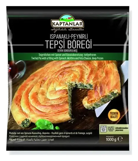 Kaptanlar Tepsi Böregi mit Spinat und Käse 1kg