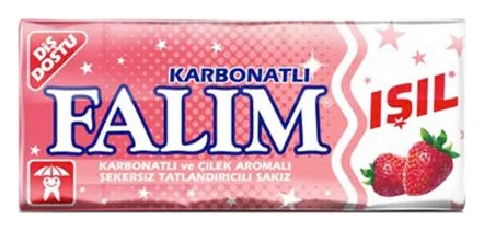 Falim Isil Erdbeeren Kaugummi 5er Pack